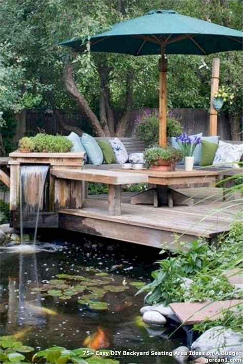 75 Easy Diy Backyard Seating Area Ideas On A Budget Ponds Backyard