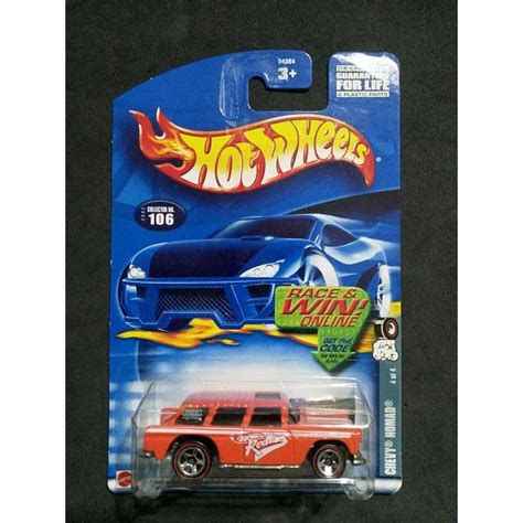 HOT WHEELS 風火輪 CHEVY NOMAD 橘色 紅線胎 稀有老卡 B 蝦皮購物
