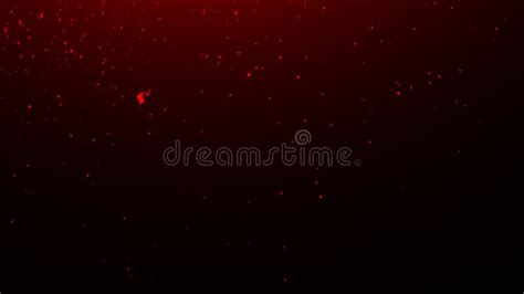 Red Effect Dust Debris Isolated On Background Motion Powder Spray