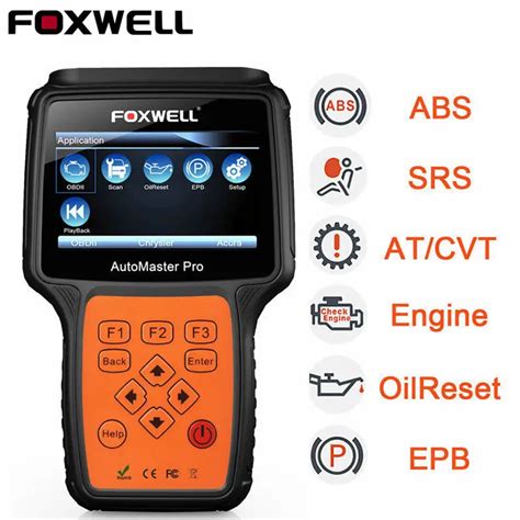 Foxwell Nt614 Obd 2 Automotive Scanner Obd2 Abs Airbag Car Scan Tools