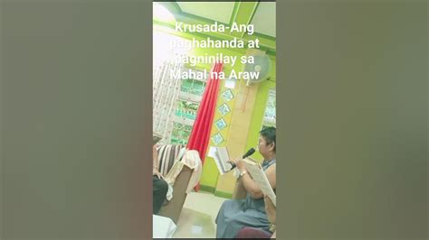 Krusada 2024 Ang Paghahanda At Pagninilay Sa Mahal Na Araw Viral