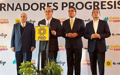 Gobernadores Del PRD Piden Piso Parejo Para Encarar Elecciones Del 2018