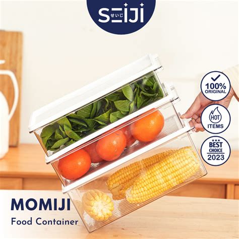 jual seijimomiji penyimpanan sayuran buah minimalis wadah box buah