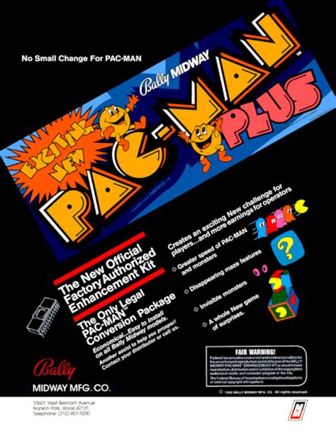 Pac-Man Plus Arcade – Gorser – Play Video Game FAQs, Cheats, Reviews, Saves