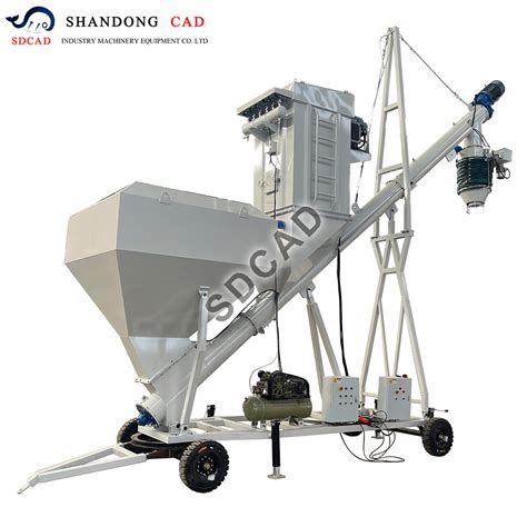 Sdcad Customized Bulk Filling Machine Big Bag Silo Screw Conveyor