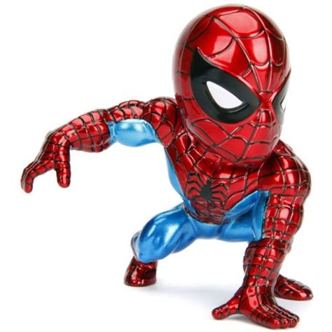 JADA Marvel Figurka Spiderman Metalowa 10cm Klasyczny Id 29757 Simedica