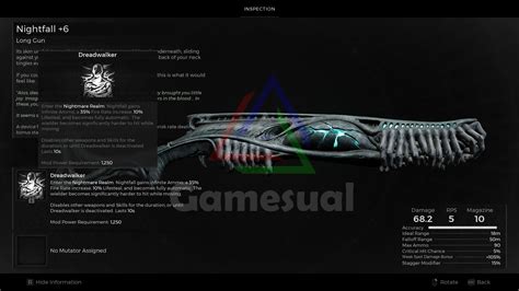 Remnant How To Get Nightfall Gun Gamesual