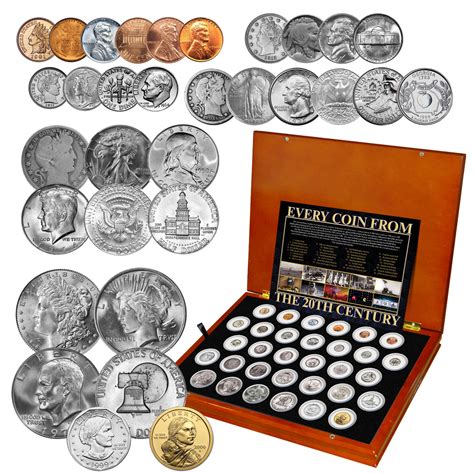 20th Century Complete Circulating Coin Collection - American Historic ...