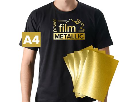 Filme De Recorte Termocolante Ouro Power Film Metallic Folhas