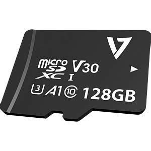 V7 VPMD128GU3 Karta Pami Ci SDXC 128 GB V7 Class 10 U3 W Reichelt