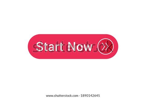 Start Now Button Start Now Icon Stock Vector Royalty Free 1890142645