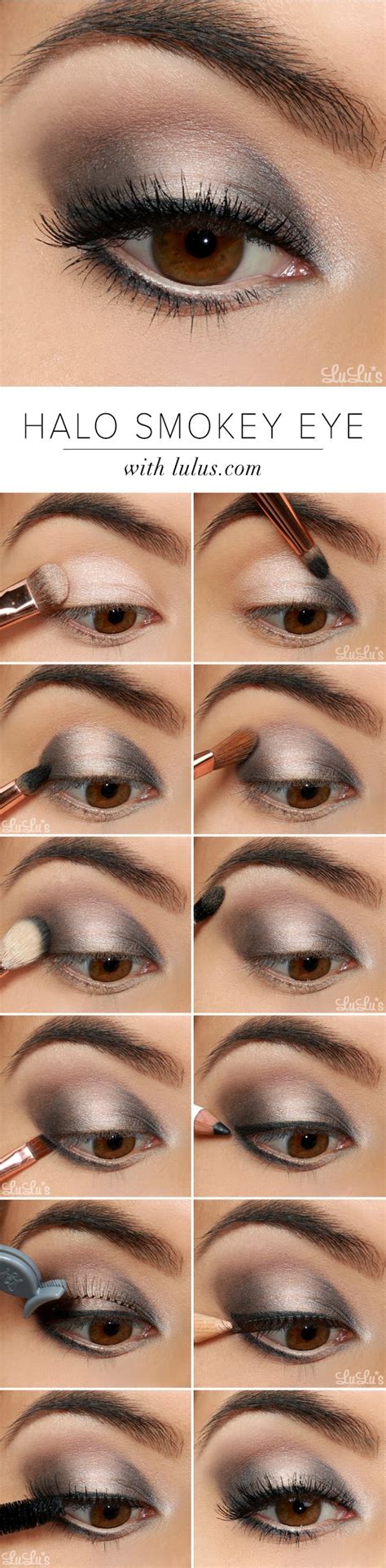 Lulus How To Halo Smokey Eye Shadow Tutorial Fashion Blog