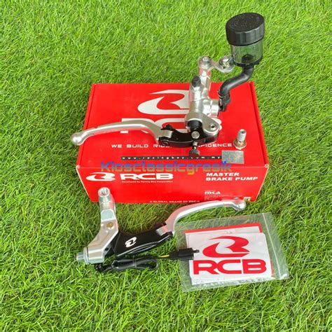 Jual Master Rem Rcb S Silver Kanan Kiri Kopling M Cnc Forged Radial