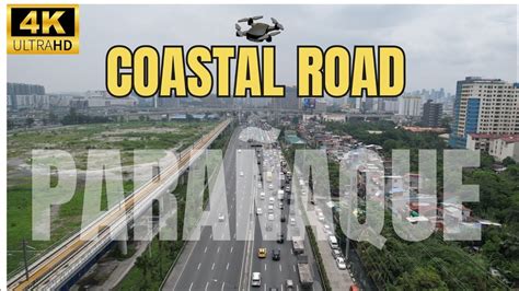 Aerial Drone Shots Of Para Aque Coastal Road Brgy Tambo K Youtube