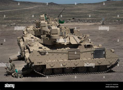 Preparing For Gunnery With The Units Bradley Fighting Vehicles