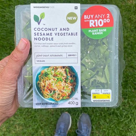 Woolworths Food Coconut And Sesame Vegetable Noodles Review Abillion