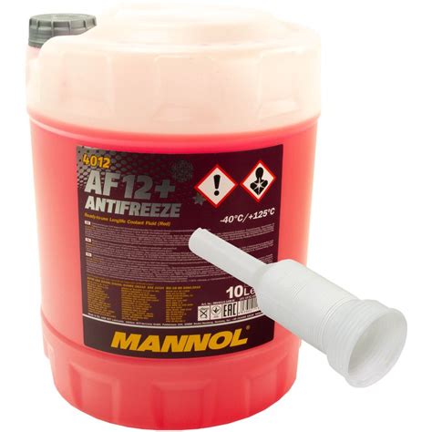 Kühlerfrostschutz MANNOL 10 Liter inkl Auslasshahn online im MV 19 95