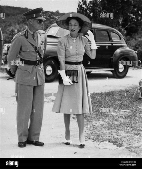 The Duke and Duchess of Windsor in the Bahamas Stock Photo: 66155018 ...