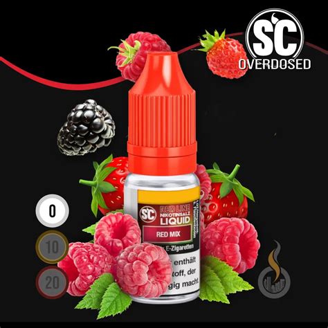 Sc Red Line Red Mix Nikotinsalz Liquid Ml