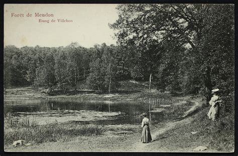 Meudon Forêt de Meudon Etang de Villebon Carte postale ancienne