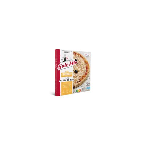 PIZZA 4 FROMAGES D ITALIE 440g CUITE AU FEU DE BOIS