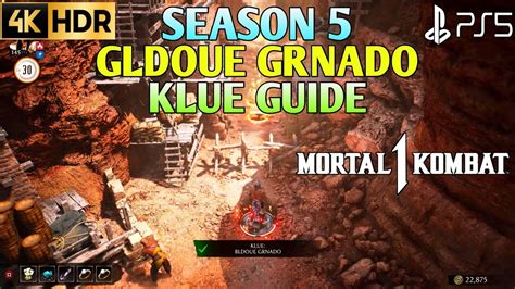 Tarkatan Colony Klue MORTAL KOMBAT 1 Bldoue Grnado Klue MK1 Season 5