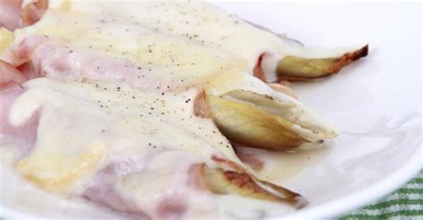 Endives au jambon et à la béchamel légère plat minceur Fourchette et