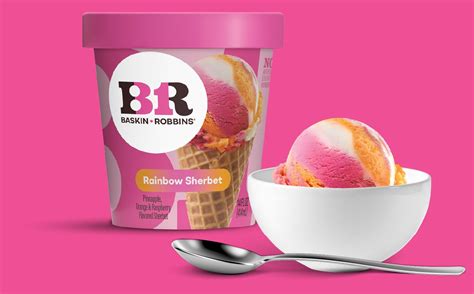 Flavor Page Rainbow Sherbet — BaskinRobbinsatHome