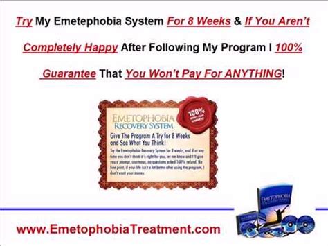 Emetophobia Treatment & Cure That Finally Works Starting in 15 Minutes ...