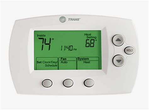 How To Reset A Trane Programmable Thermostat