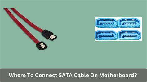 Where To Plug Sata Cable On Motherboard With Pictures Pcpartsgeek