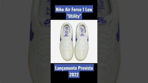 Lançamentos e Novidades Sneakers Nike Air Force 1 Low Utility shorts