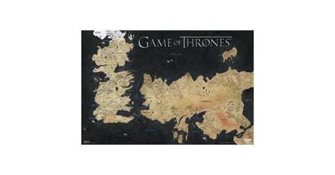 Westeros-Essos Map Poster | Game of Thrones Gifts | POPSUGAR Entertainment Photo 4