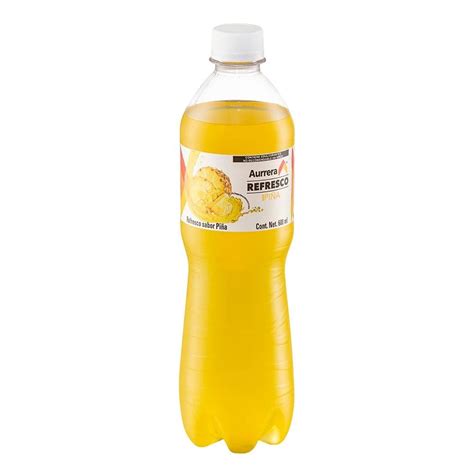 Refresco Aurrera piña 600 ml Bodega Aurrera Despensa a tu Casa