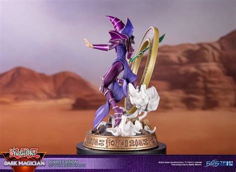 Yu Gi Oh Dark Magician Purple Statue