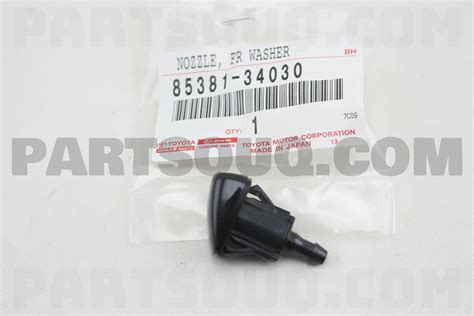 NOZZLE SUB ASSY WASHER 8538134030 Toyota Parts PartSouq