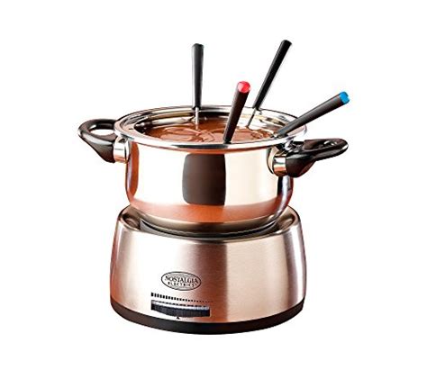 Nostalgia Electrics Stainless Steel Electric Fondue Pot – The Fondue Pot