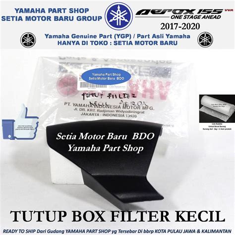 Jual Cover Tutup Box Filter Udara Kecil Aerox 155cc Vva B65 Old Ori