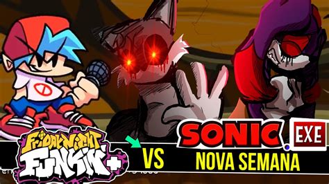 Friday Night Funkin Hell Reborn Sonic Exe Knuckles Tails Fnf Hot Sex