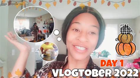 Animated Mom Vlog Vlogtober Day 1 Fall Decor French Press Fall Prep