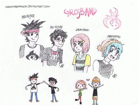 Grojband Characters | Character, Anime, Art