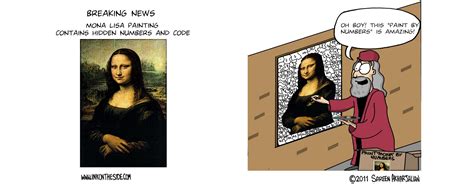 Ink On The Side - Breaking News: Mona Lisa Contains Secret Codes