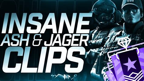 Insane Clip Ash And Jager Rainbow Six Siege Youtube