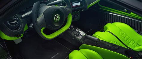 Alfa romeo 4c interior 4K wallpaper download