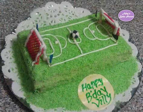 Football Themed Birthday Cake | Amys Bake House