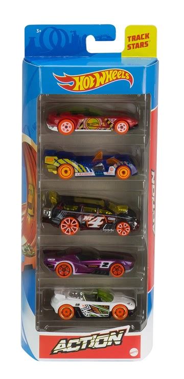 Hot Wheels 5 Pack Asst 1806 autó BRENDON babaáruházak