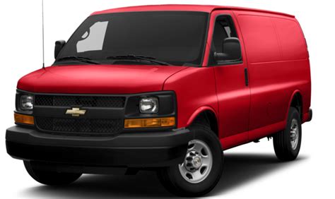 The 2017 Chevrolet Express Cargo Van vs. 2017 Ford Transit