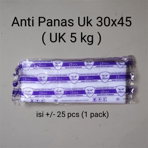 Jual Kantong Plastik Tahan Panas Uk 10x20 12x25 15x30 20x35 25x45