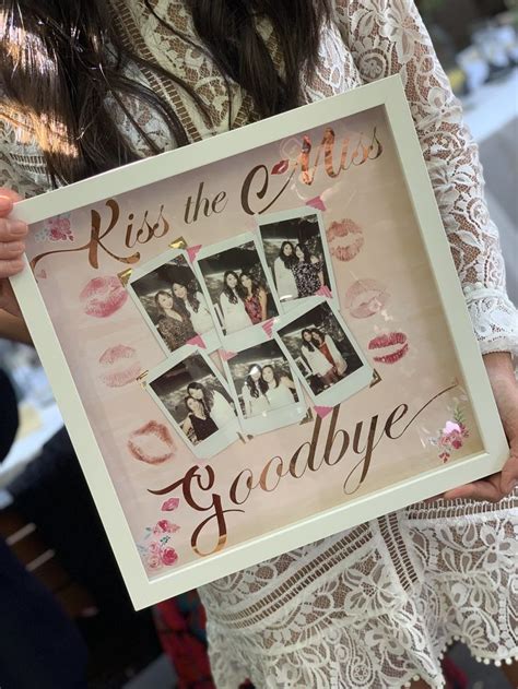 Kiss The Miss Goodbye In Bridal Shower Bachelorette Party Ideas