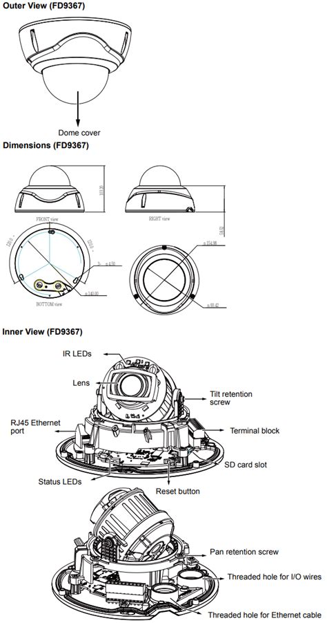 Vivotek Fd Hv Mp Fixed Dome Network Camera